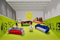 Playfully Bright Furniture Exhibitions Image 1