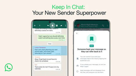 Disappearing Chat Platform Features