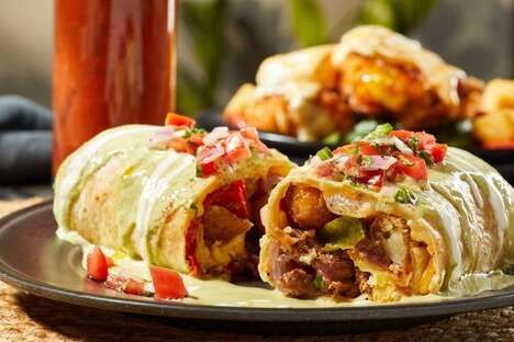 Cheesy Nutrition-Conscious Burritos : Real Good Foods burritos