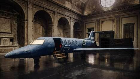 Denim-Wrapped Private Planes