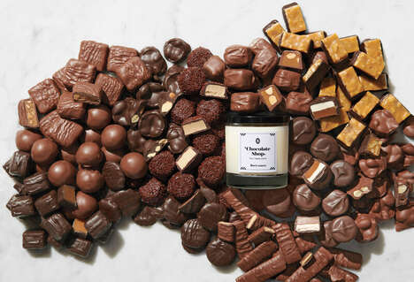 Chocolate-Scented Candles