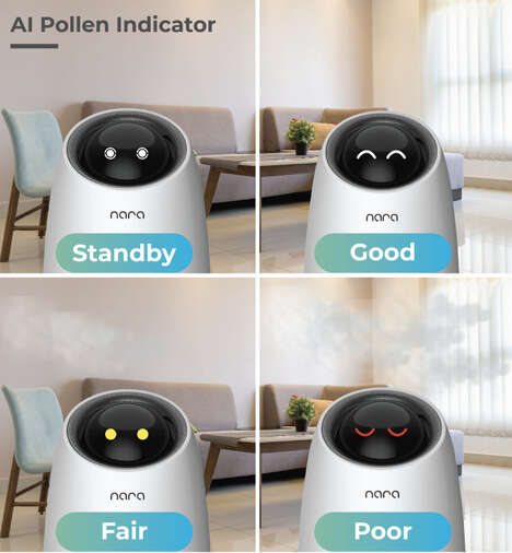 Personable Air Purifier Robots