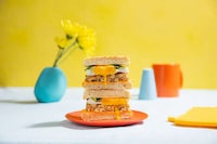 Cultivated Chicken Breakfast Sandwiches