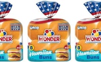 Pillowy Tropical Burger Buns Image 1