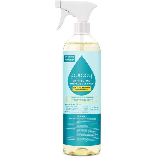 Gentle Family-Safe Disinfectants: Puracy's Disinfecting Surface Cleaner ...