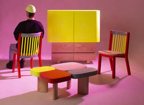Pop Art-Inspired Bright Furniture