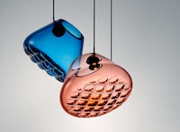 Mouth-Blown Glass Pendant Lights Image 2