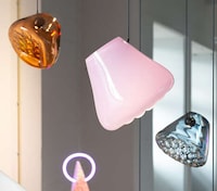Mouth-Blown Glass Pendant Lights Image 3
