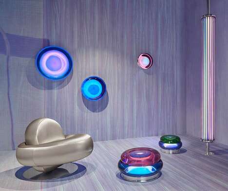 Luminous Galactic-Themed Designs