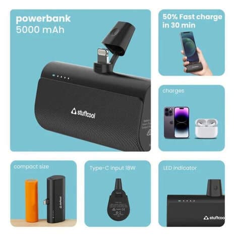 Compact Apple-Compatible Chargers
