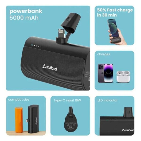 Compact Apple-Compatible Chargers