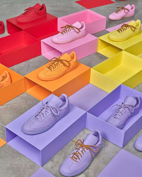 Vibrant Monochromatic Lifestyle Shoes