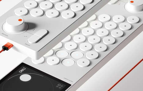 Connected Musical Chord Keyboards