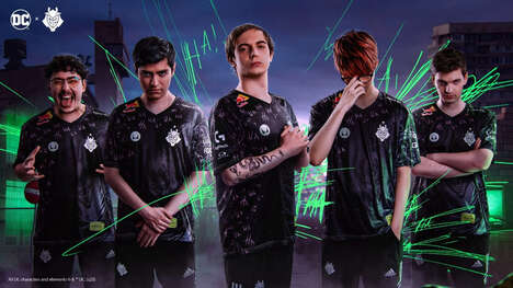 Comic-Backed Esports Apparel