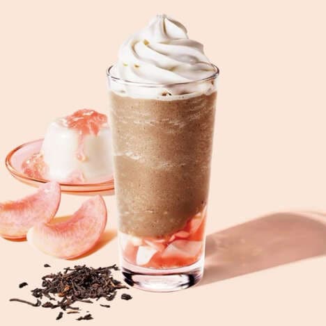Peachy Dessert Coffees