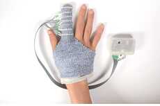 Massaging Hand Healthcare Gloves