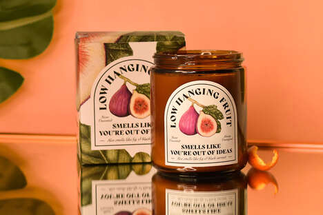 Floral Novelty-Scented Candles