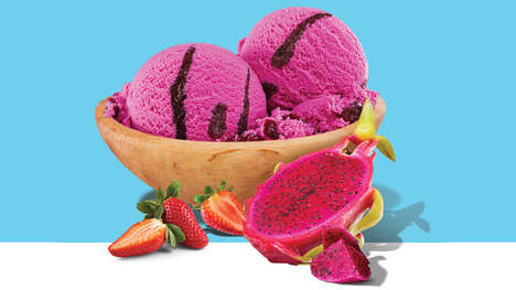 Chromatic Tropical Ice Creams