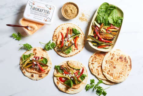 Spicy Greek Cheese Spreads
