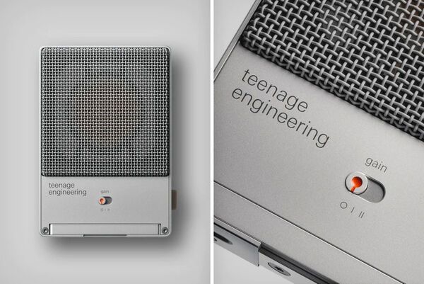 Teenage Engineering enter the microphone market with the ever so stylish  CM-15