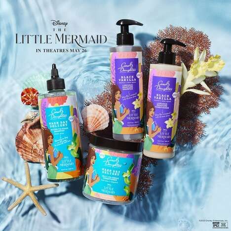 Live-Action Mermaid Film Haircare