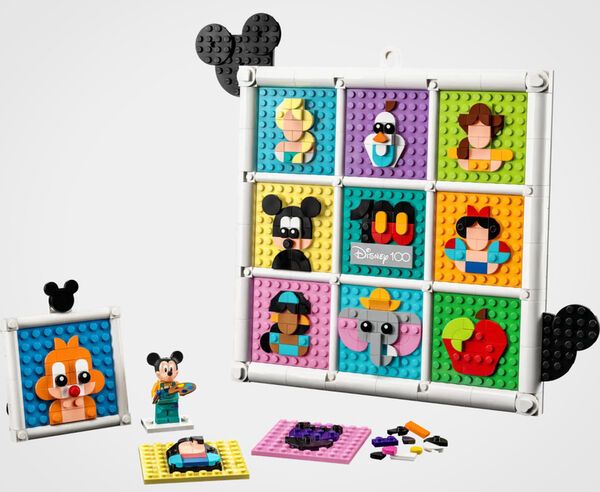 Block Puzzle Picture Frames : 100th anniversary