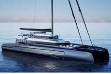 Sleek Superyacht-Like Catamarans