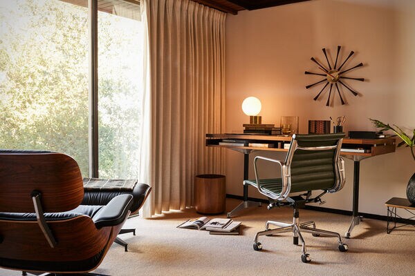 Modernized Midcentury Desks