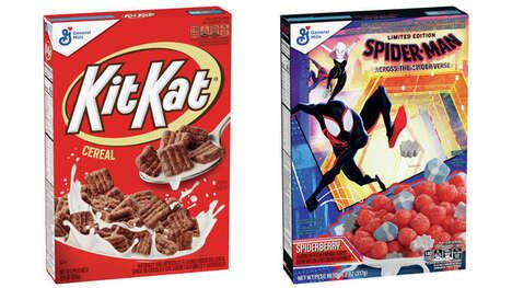 Chocolate Bar-Inspired Cereals