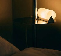 Ribbed Tubular Table Lamps Image 3