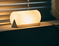 Ribbed Tubular Table Lamps Image 4