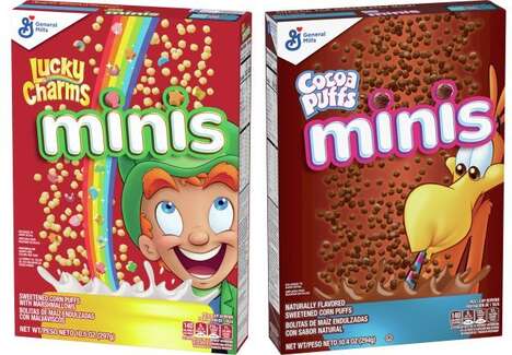 Cute Miniaturized Cereal Ranges