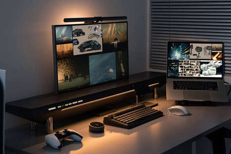 Illuminating Workstation Organizers