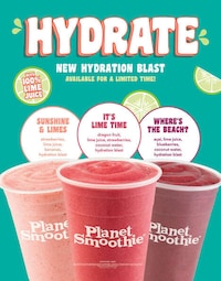 Summer-Themed Hydrating Smoothies