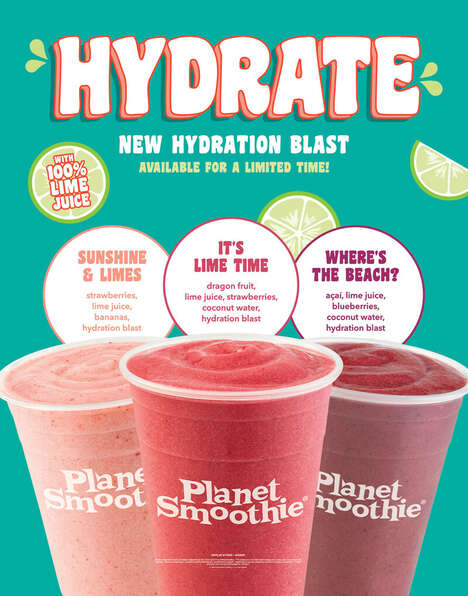 Summer-Themed Hydrating Smoothies