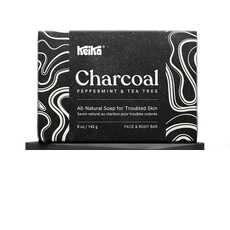 Charcoal-Infused Soap Bars