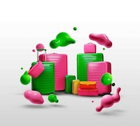 Neon Tonal Premium Luggage Image 1