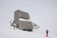 Single-Clad Alps Viewing Tower Image 1