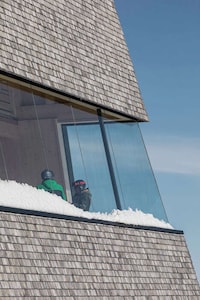 Single-Clad Alps Viewing Tower Image 2