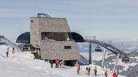 Single-Clad Alps Viewing Tower Image 3