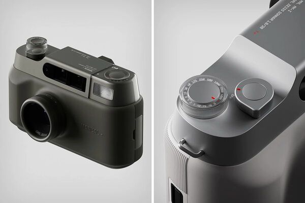 Minimalist Aluminum Analog Cameras