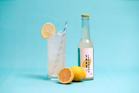 Sake-Spiked Lemonades