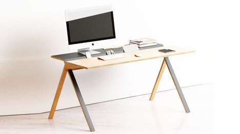 Minimalist Demure Designer Desks
