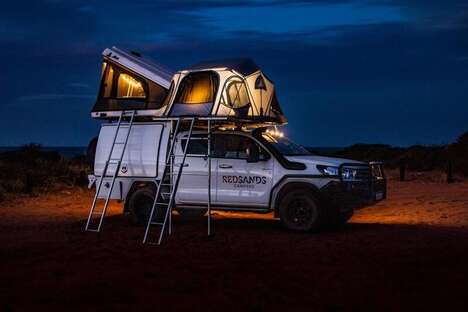 Custom-Modified Electric Off-Grid Campers