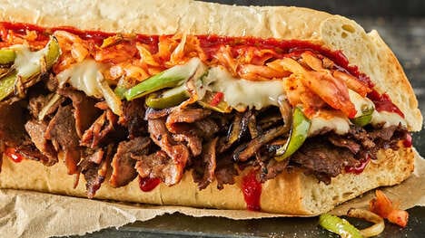 Korean-Inspired Philly Sandwiches