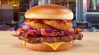 Staked Cowboy-Inspired Burgers
