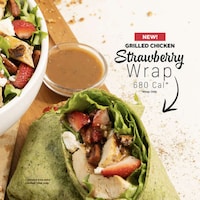 Fruity Grilled Chicken Wraps Image 1