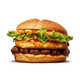 Fried Noddle Burger Patties Image 1
