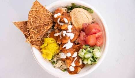 Spiced Honey Hummus Bowls