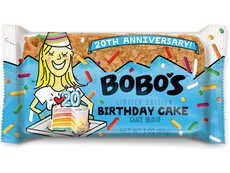 Birthday Cake-Flavored Oat Bars